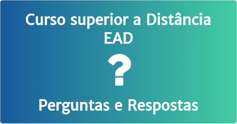 curso superior a distancia EAD