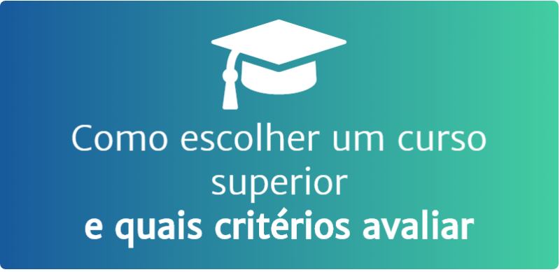 Como escolher curso superior